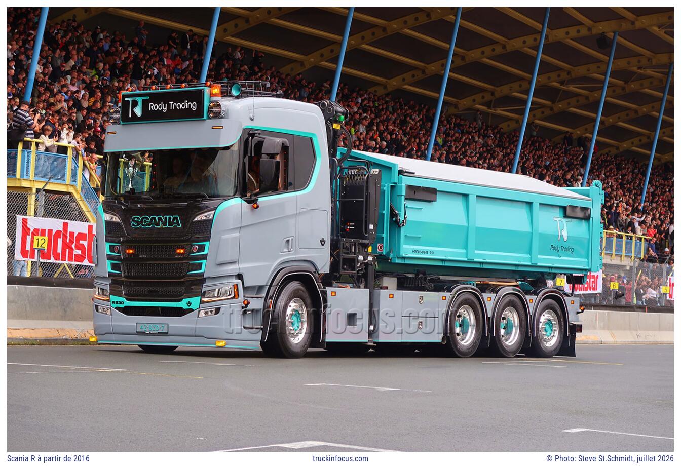 Scania R à partir de 2016 Photo juillet 2026