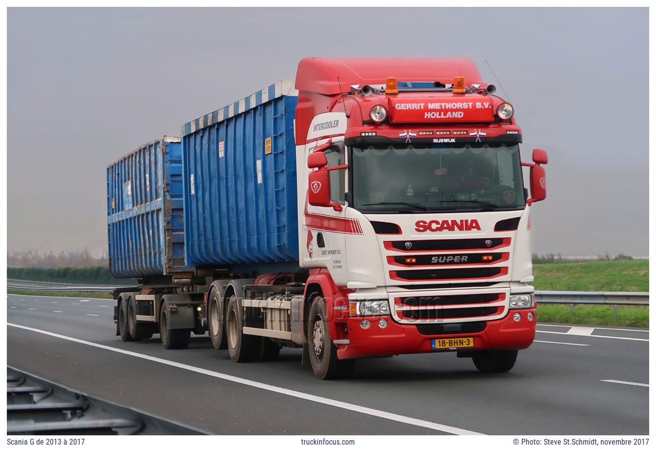 Scania G de 2013 à 2017 Photo novembre 2017