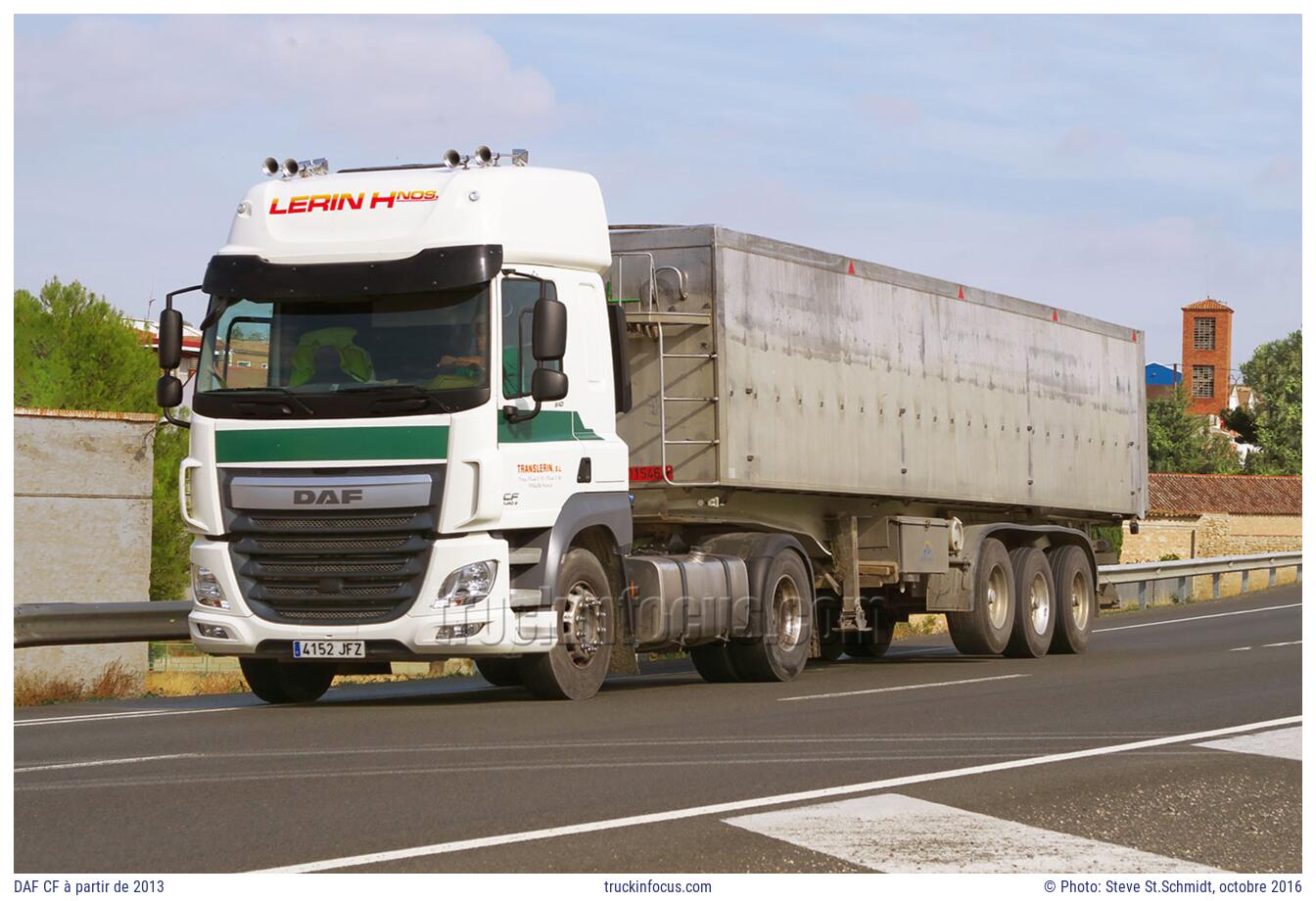 DAF CF à partir de 2013 Photo octobre 2016