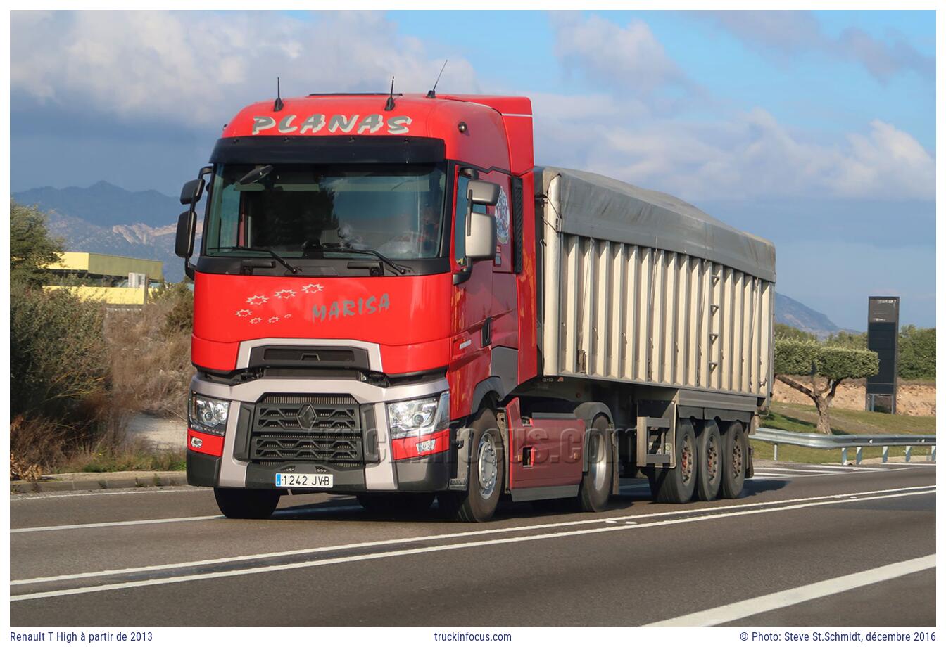 Renault T High à partir de 2013 Photo décembre 2016