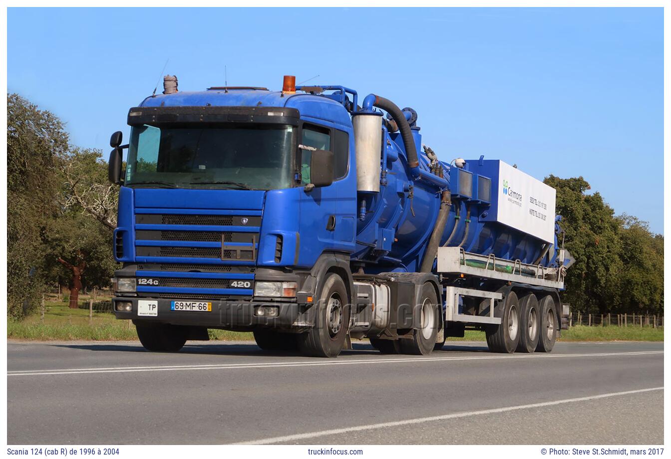 Scania 124 (cab R) de 1996 à 2004 Photo mars 2017