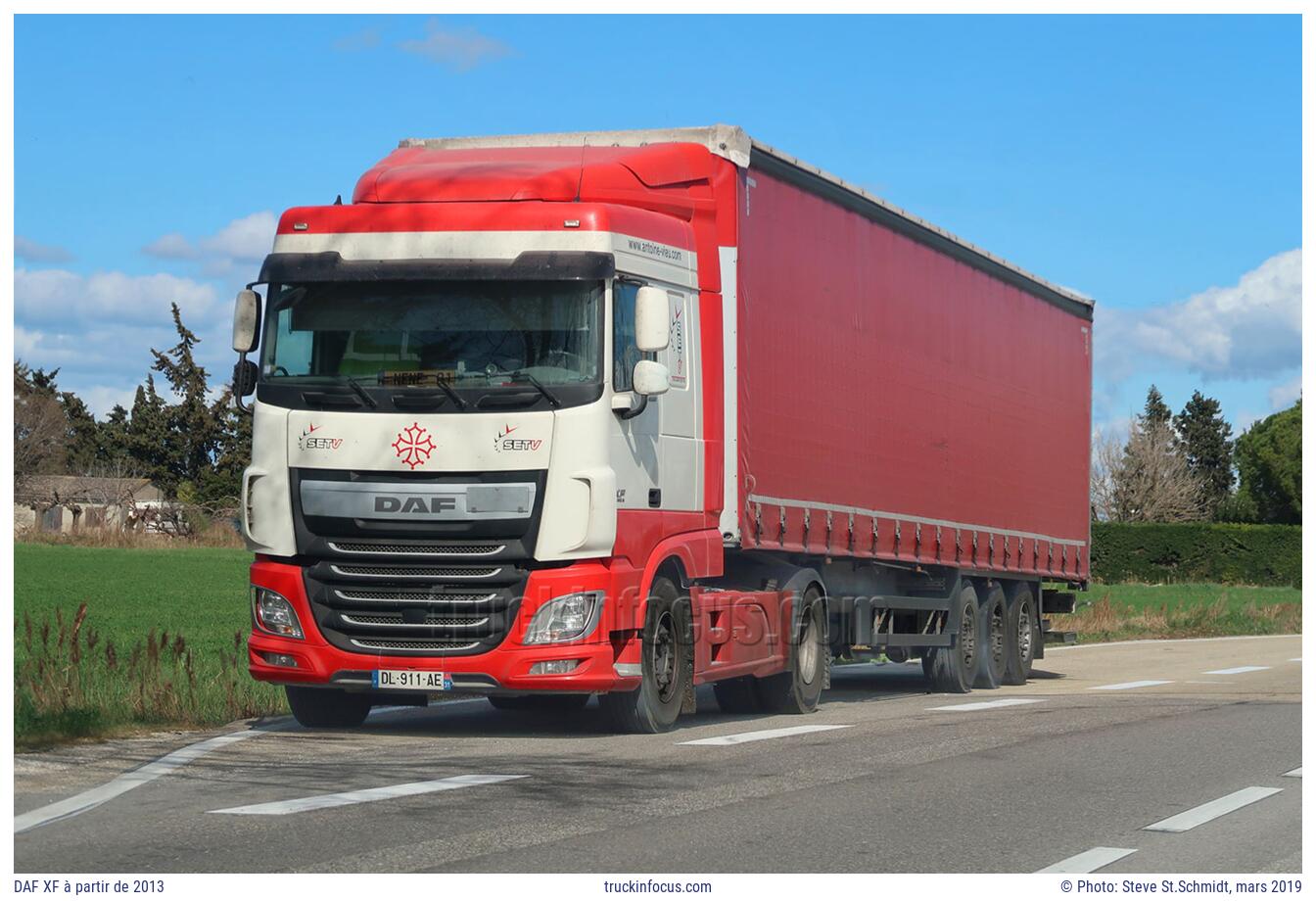 DAF XF à partir de 2013 Photo mars 2019