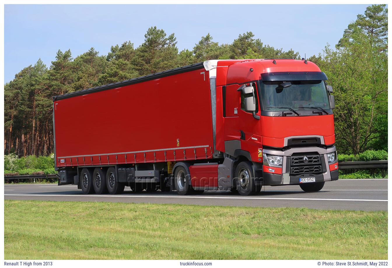 Renault T High from 2013 Photo May 2022