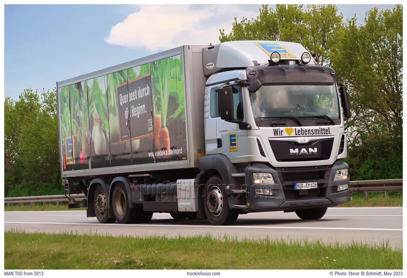 MAN TGS from 2013 Photo May 2023