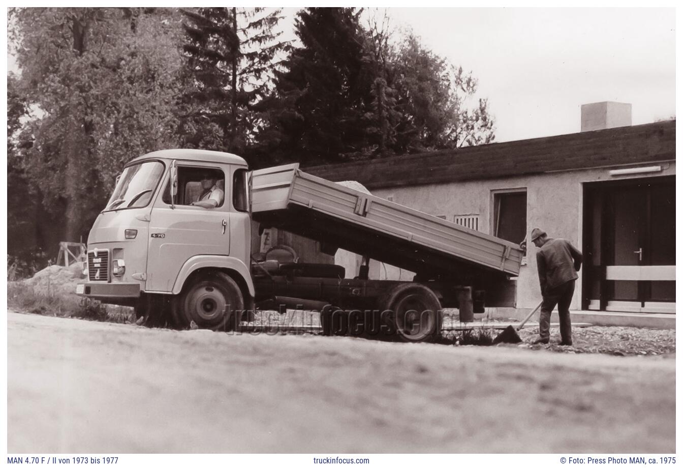 MAN 4.70 F / II von 1973 bis 1977 Foto ca. 1975
