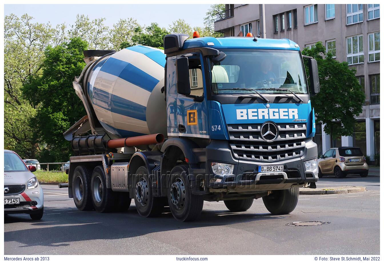 Mercedes Arocs ab 2013 Foto Mai 2022