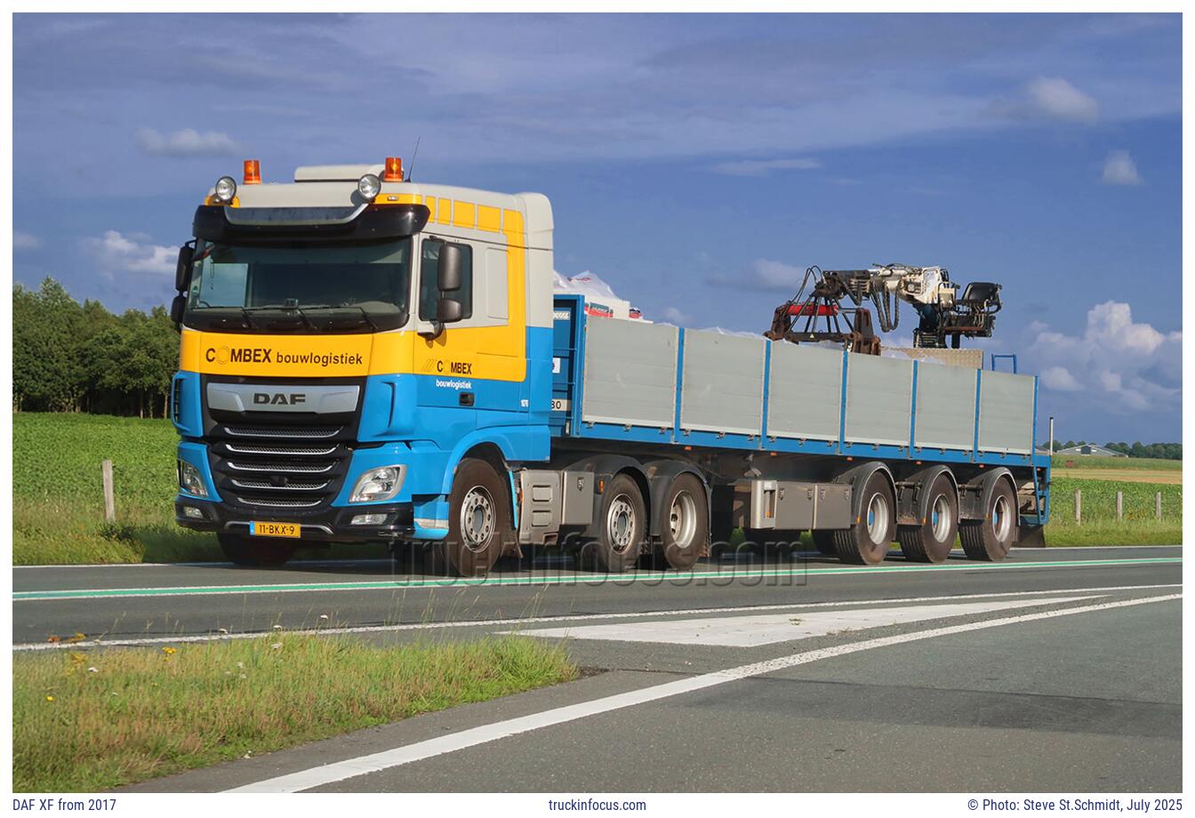 DAF XF from 2017 Photo July 2025