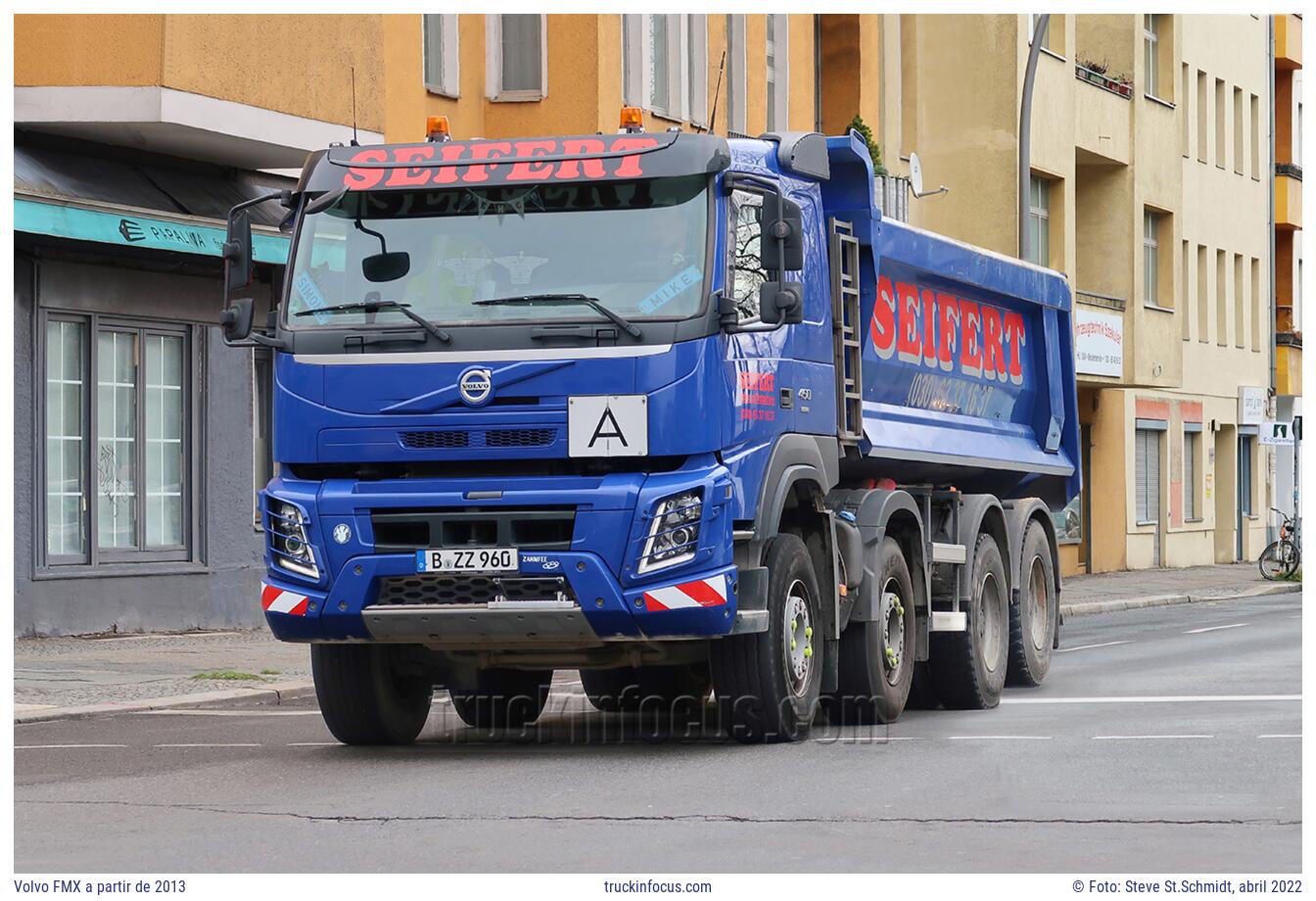 Volvo FMX a partir de 2013 Foto abril 2022