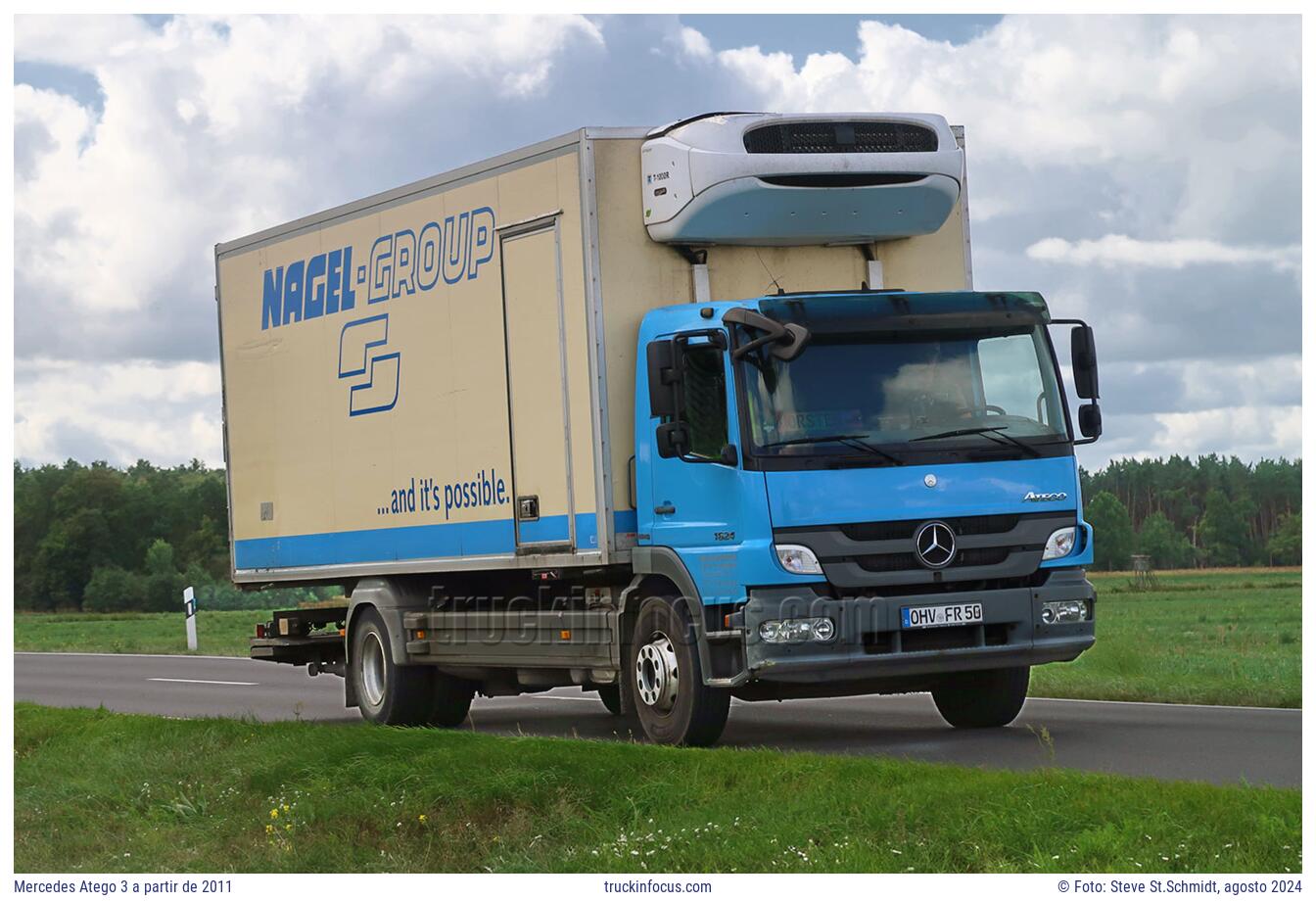 Mercedes Atego 3 a partir de 2011 Foto agosto 2024