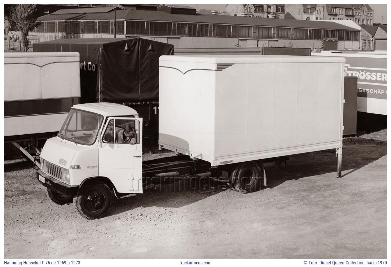 Hanomag-Henschel F 76 de 1969 a 1973 Foto hacia 1970