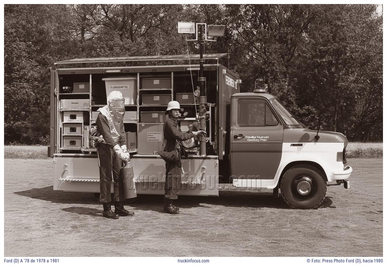 Ford (D) A '78 de 1978 a 1981 Foto hacia 1980