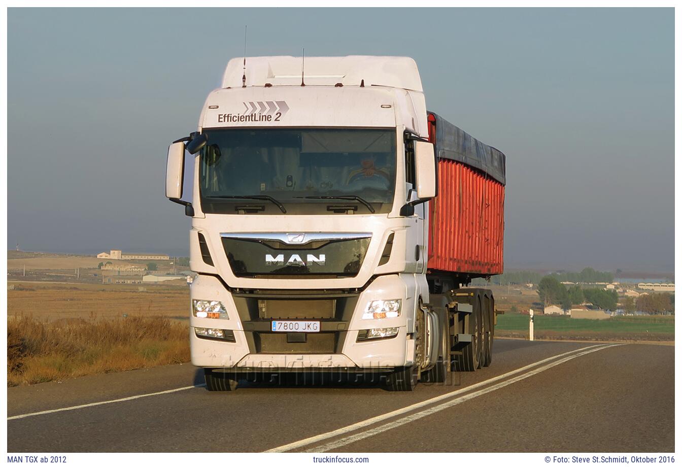 MAN TGX ab 2012 Foto Oktober 2016