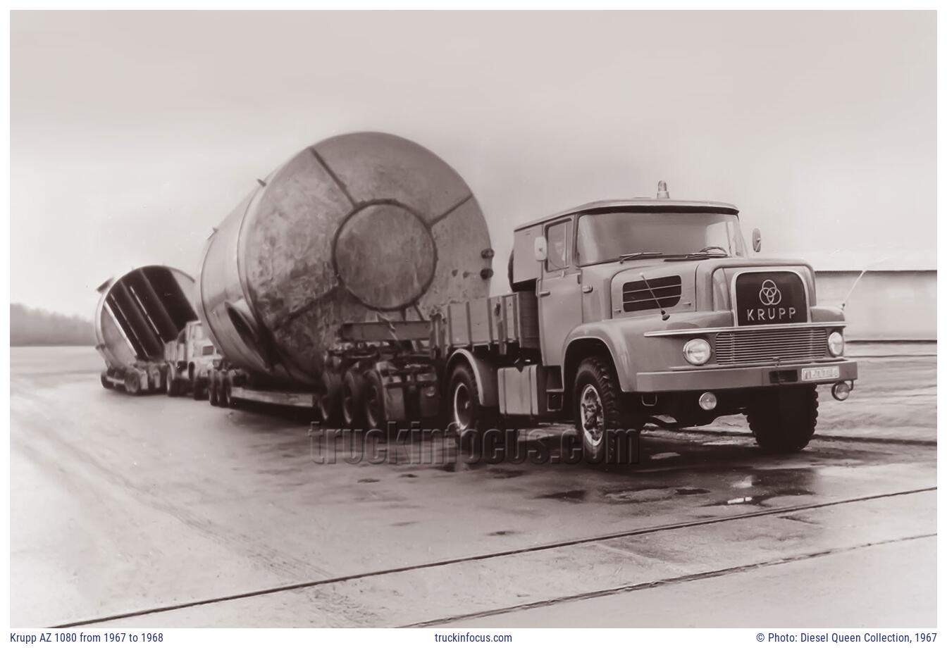 Krupp AZ 1080 from 1967 to 1968 Photo 1967