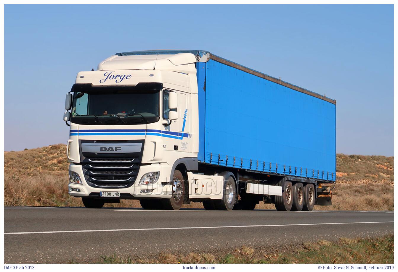 DAF XF ab 2013 Foto Februar 2019
