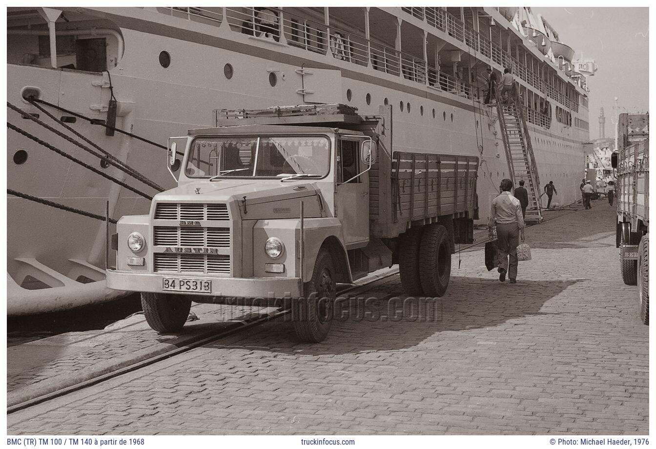 BMC (TR) TM 100 / TM 140 à partir de 1968 Photo 1976