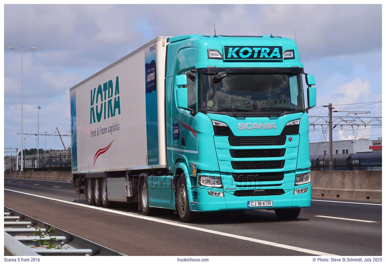 Scania S from 2016 Photo July 2025