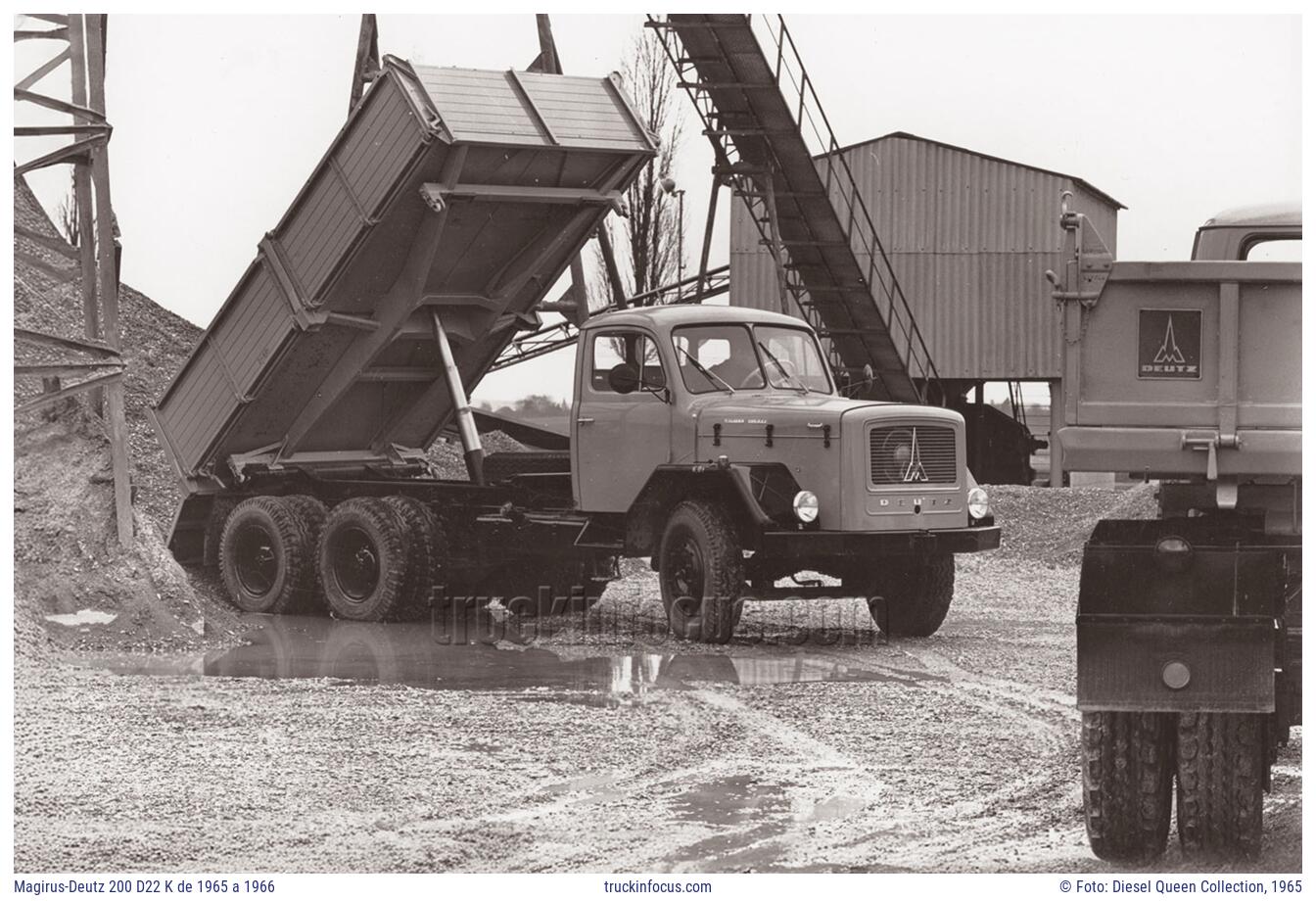 Magirus-Deutz 200 D22 K de 1965 a 1966 Foto 1965