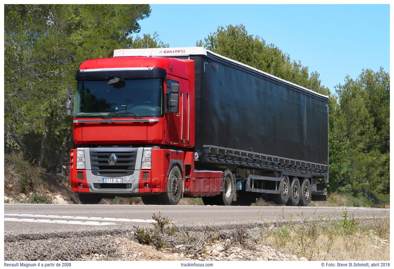 Renault Magnum 4 a partir de 2008 Foto abril 2018