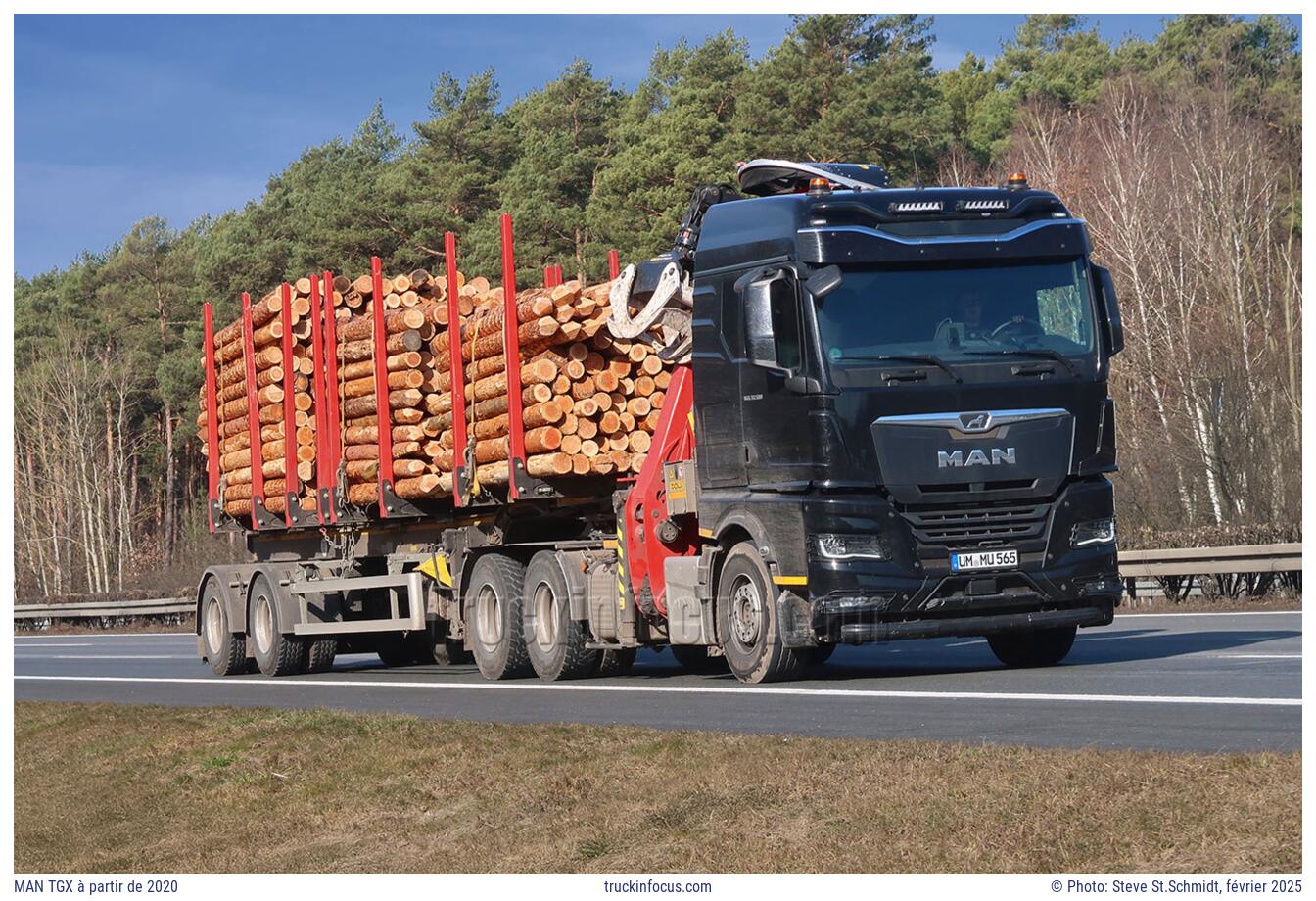 MAN TGX à partir de 2020 Photo février 2025