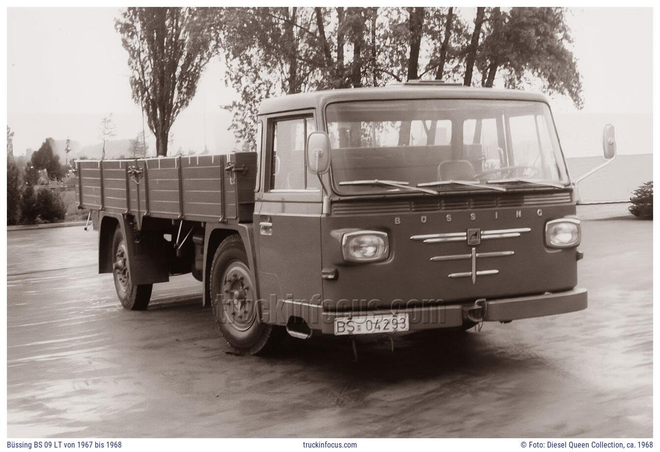 Büssing BS 09 LT von 1967 bis 1968 Foto ca. 1968