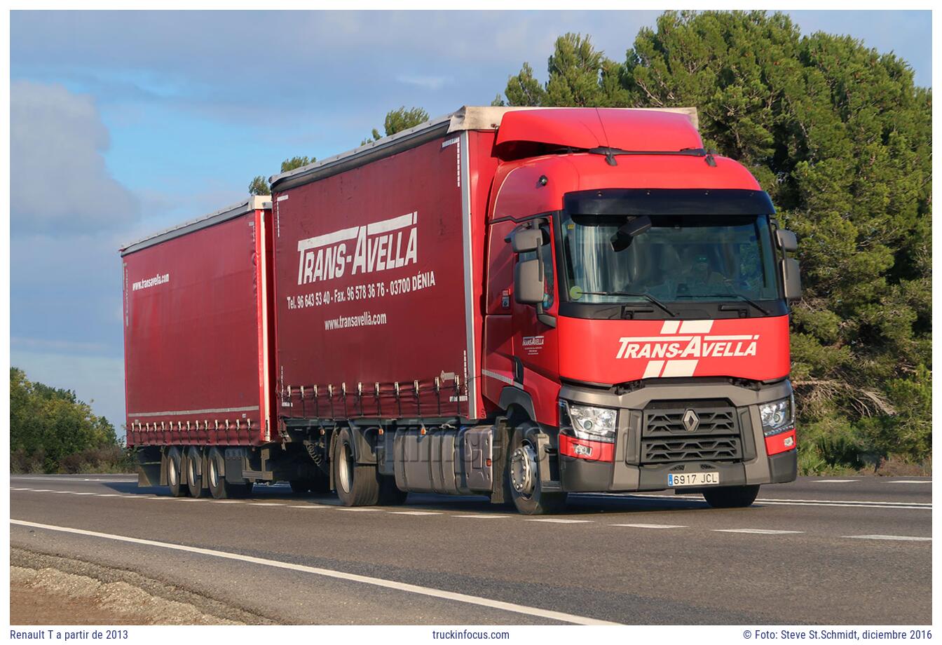 Renault T a partir de 2013 Foto diciembre 2016