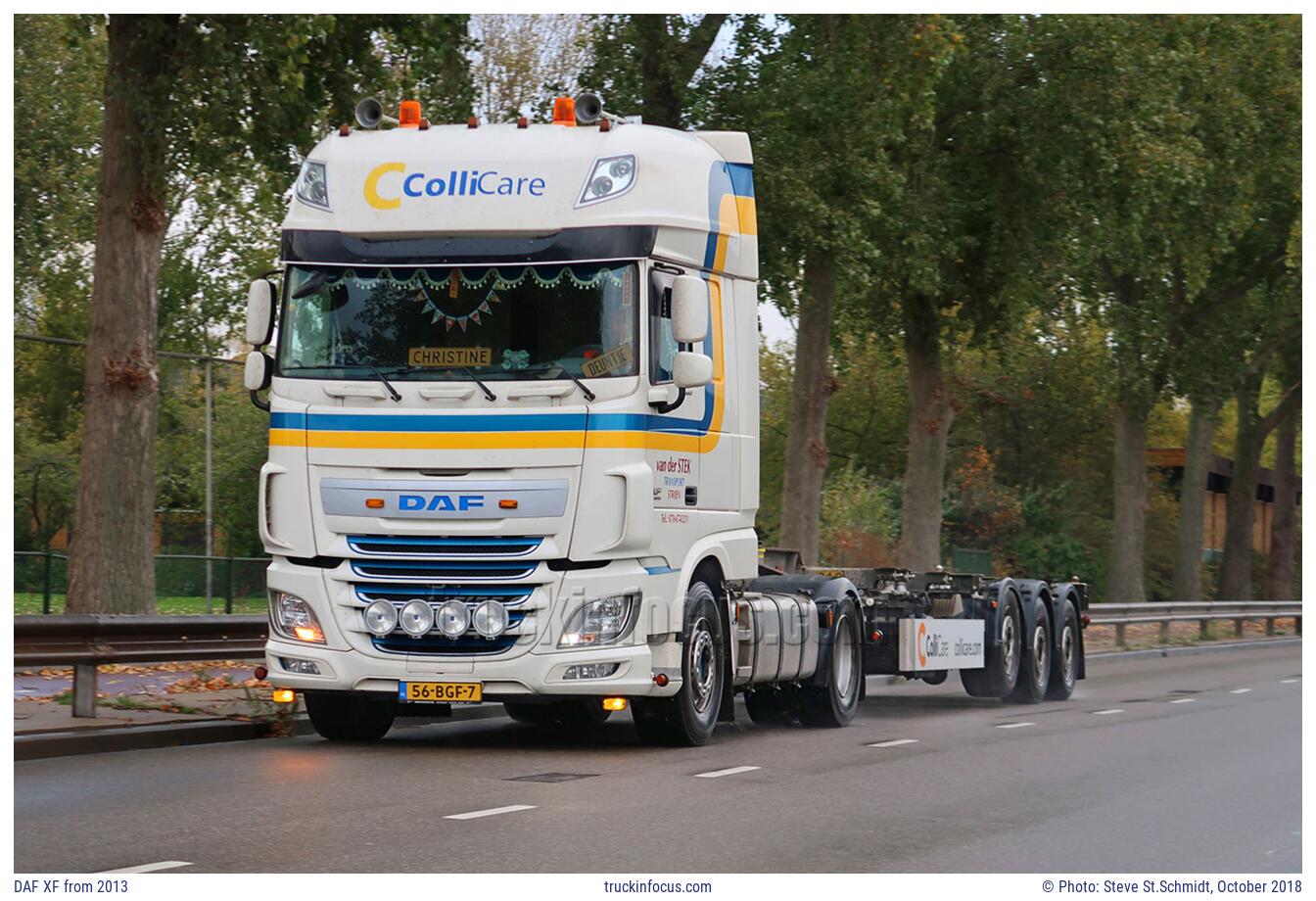 DAF XF from 2013 Photo October 2018