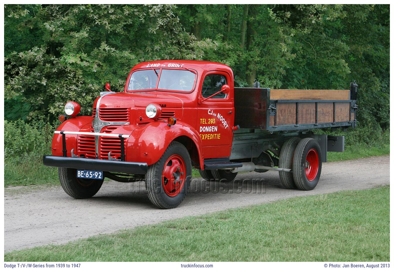Dodge T-/V-/W-Series from 1939 to 1947 Photo August 2013