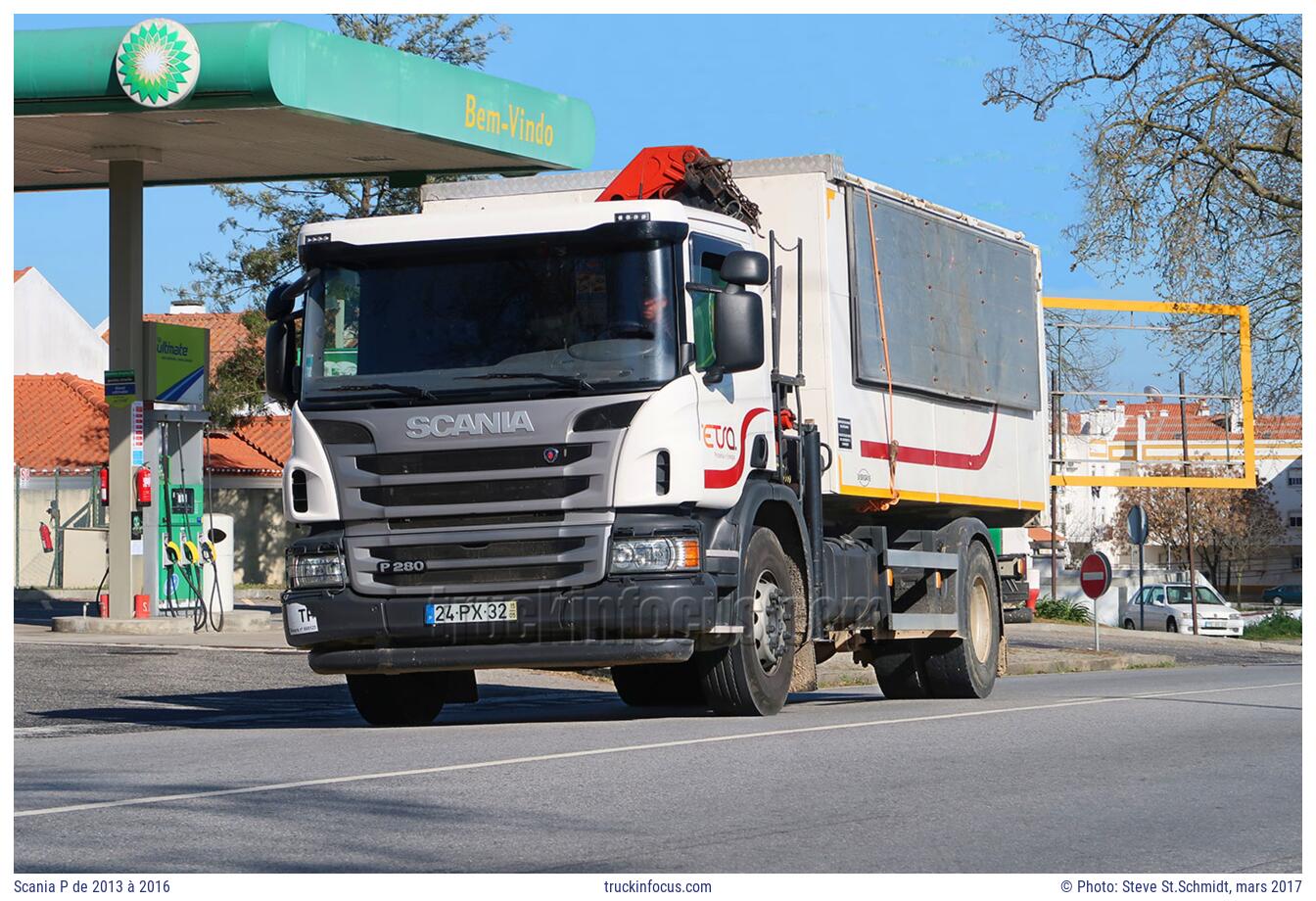 Scania P de 2013 à 2016 Photo mars 2017