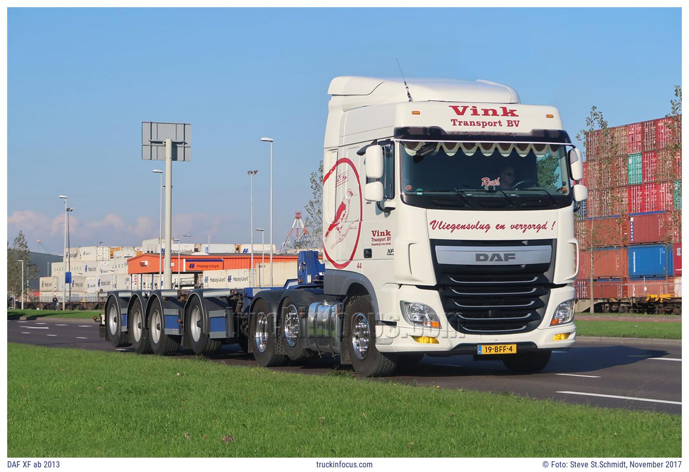 DAF XF ab 2013 Foto November 2017