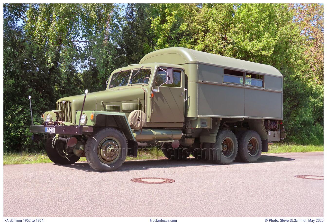 IFA G5 from 1952 to 1964 Photo May 2025