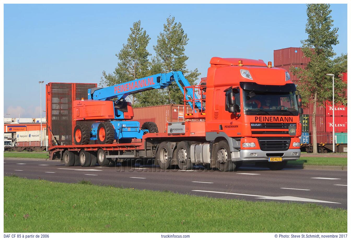 DAF CF 85 à partir de 2006 Photo novembre 2017