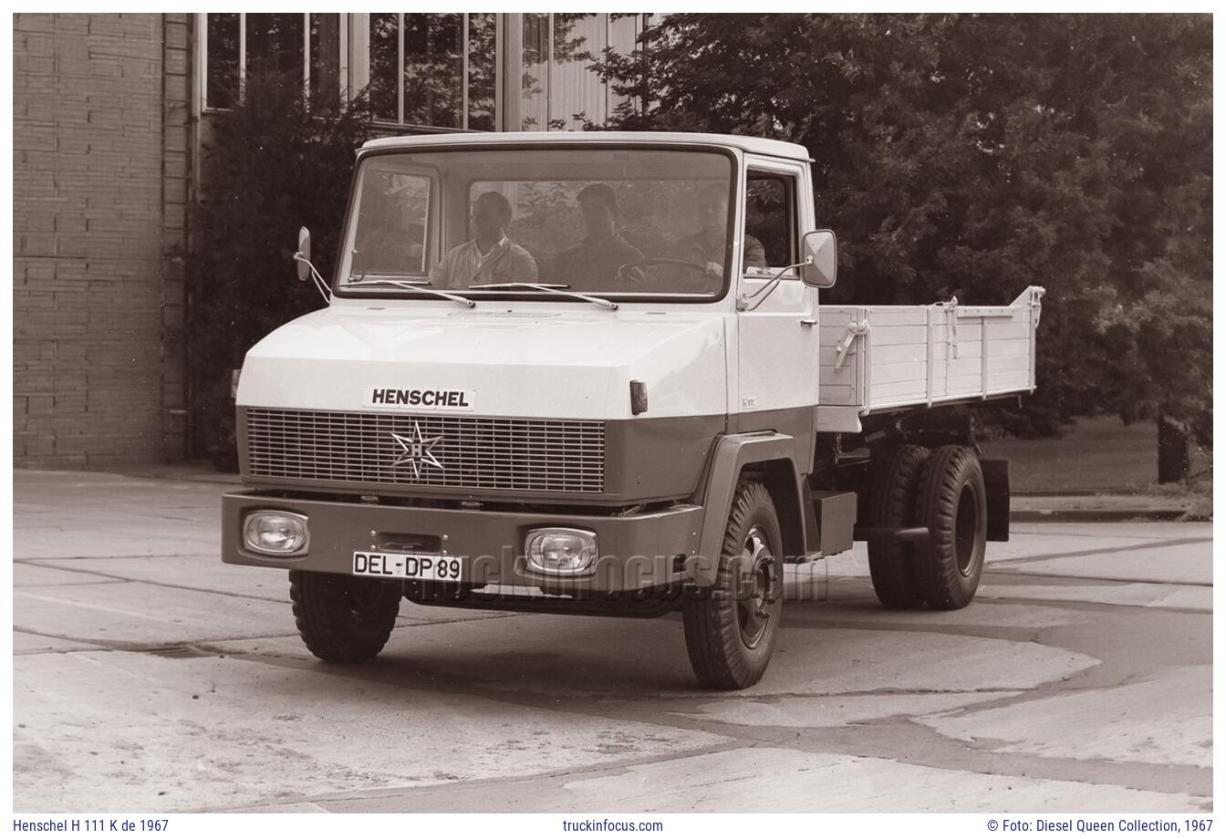 Henschel H 111 K de 1967 Foto 1967