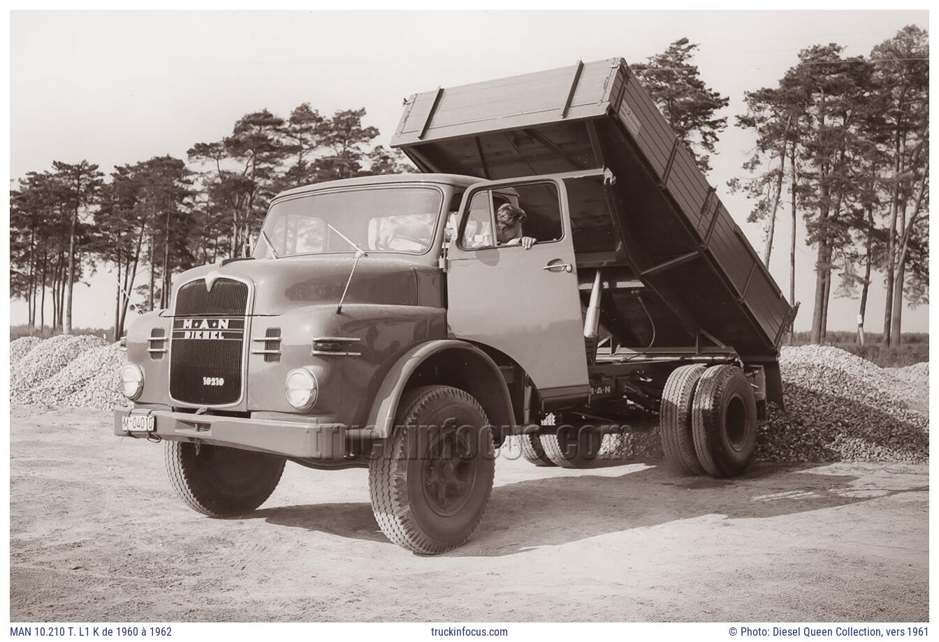 MAN 10.210 T. L1 K de 1960 à 1962 Photo vers 1961