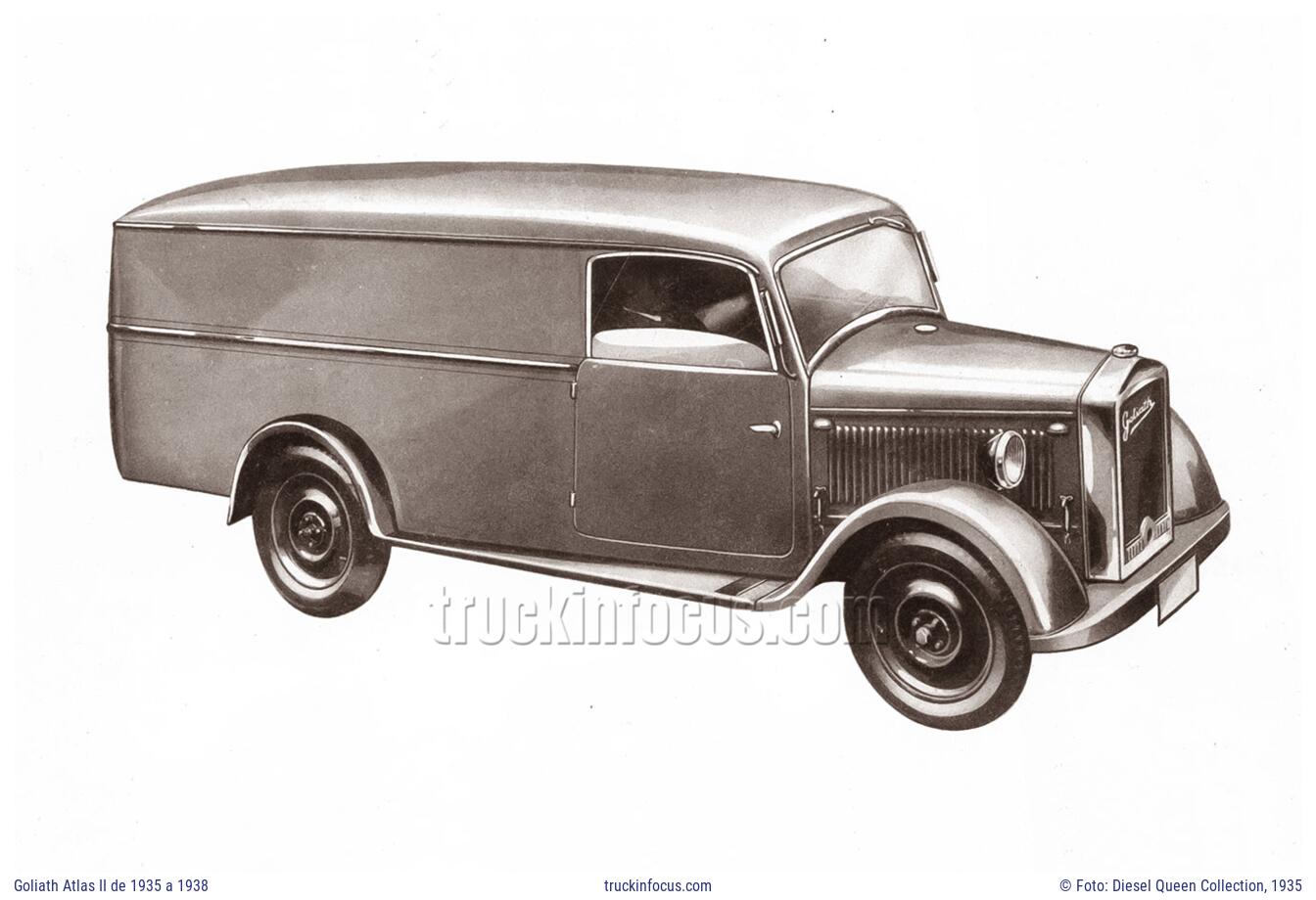 Goliath Atlas II de 1935 a 1938 Foto 1935