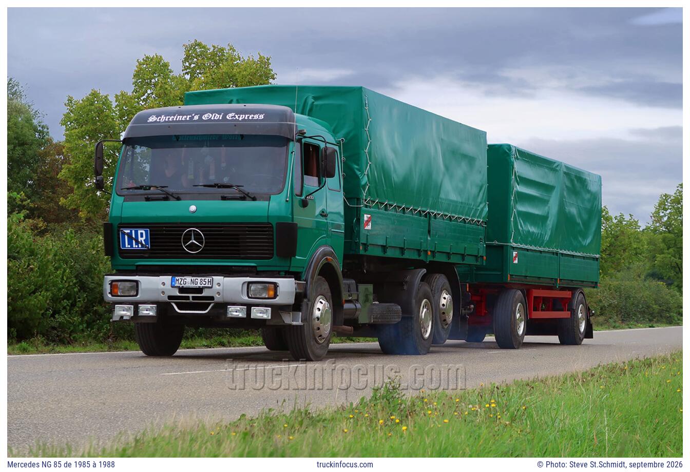 Mercedes NG 85 de 1985 à 1988 Photo septembre 2026
