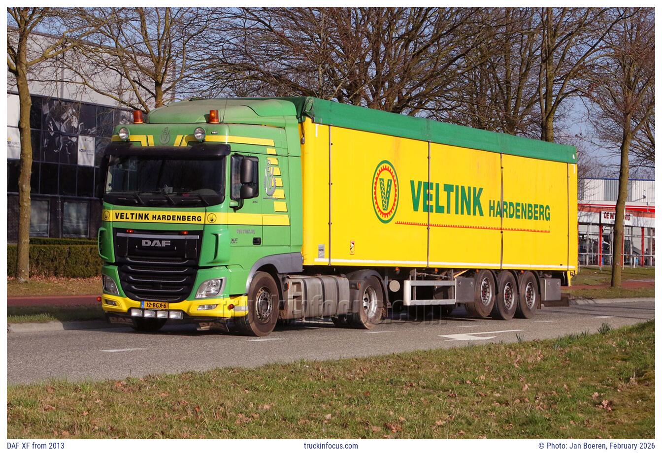 DAF XF from 2013 Photo February 2026