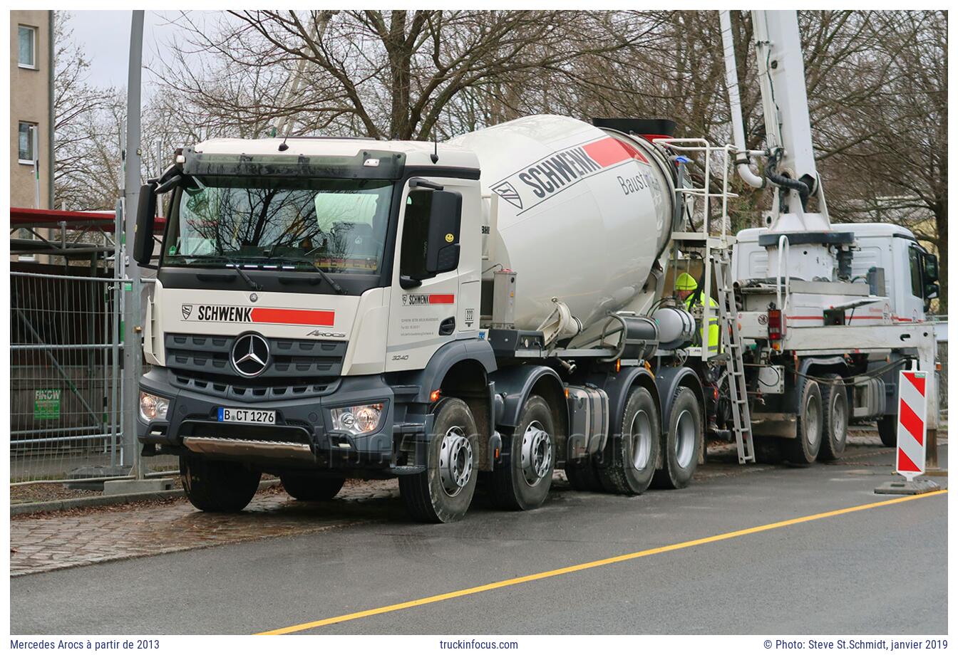 Mercedes Arocs à partir de 2013 Photo janvier 2019