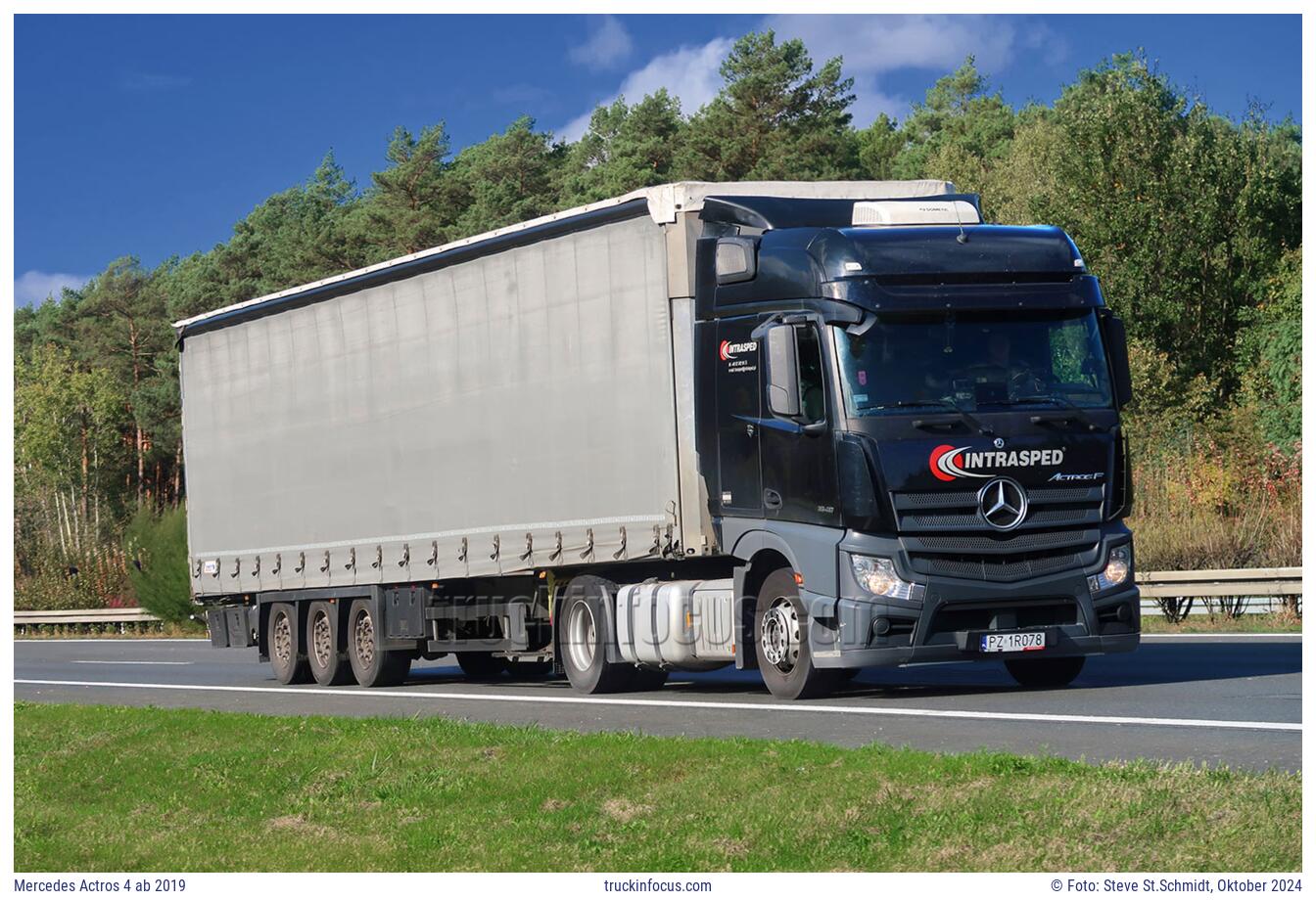 Mercedes Actros 4 ab 2019 Foto Oktober 2024
