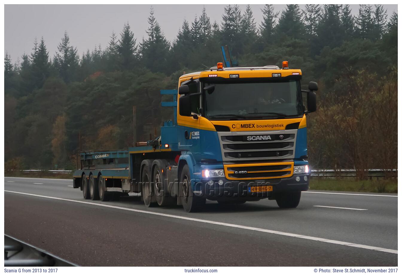 Scania G from 2013 to 2017 Photo November 2017