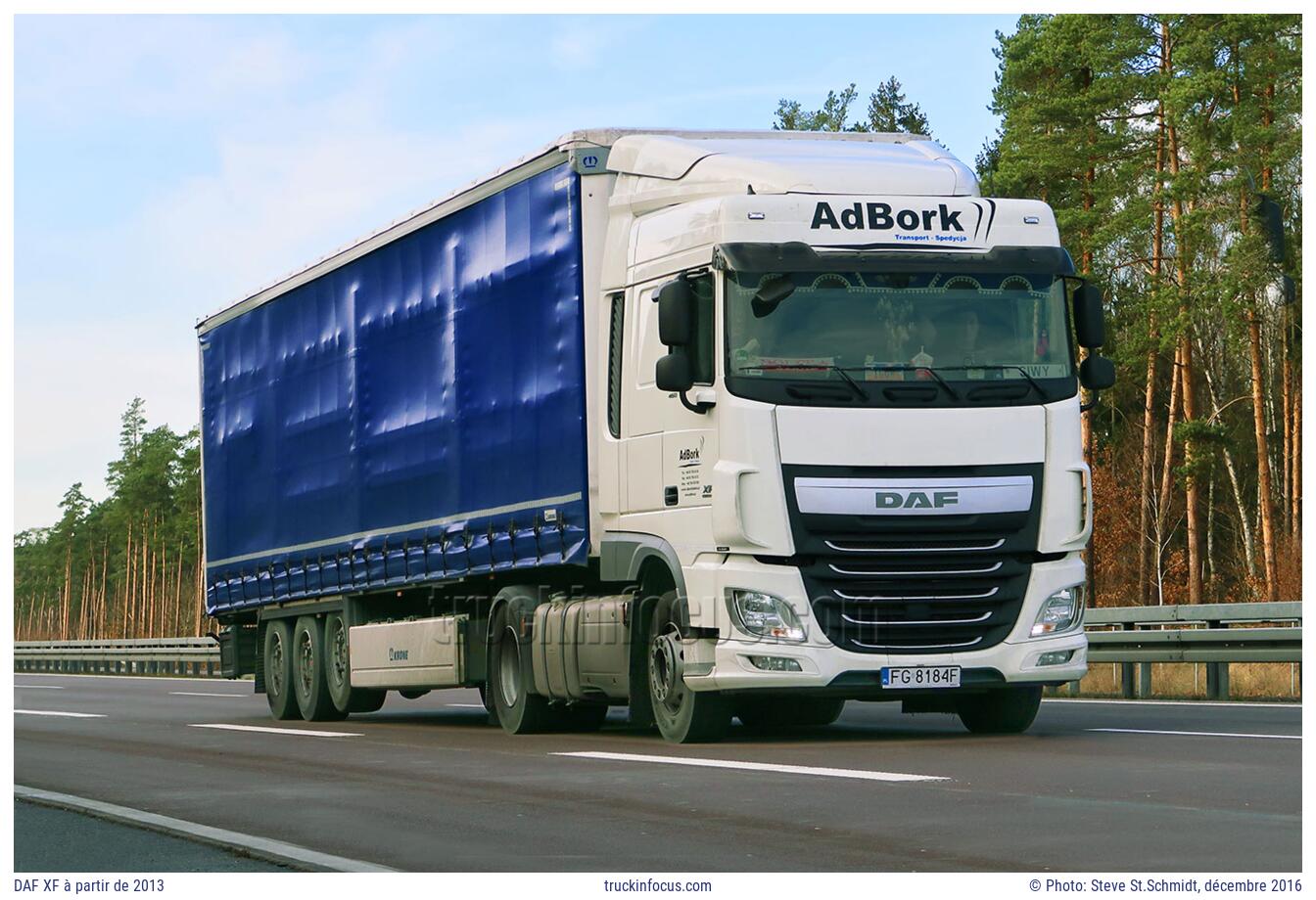 DAF XF à partir de 2013 Photo décembre 2016