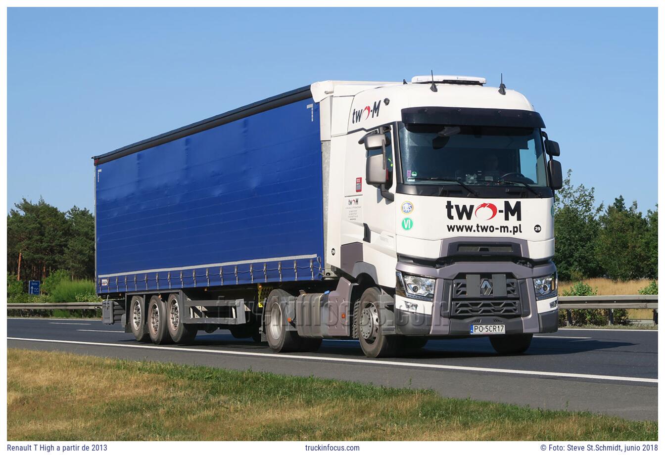 Renault T High a partir de 2013 Foto junio 2018