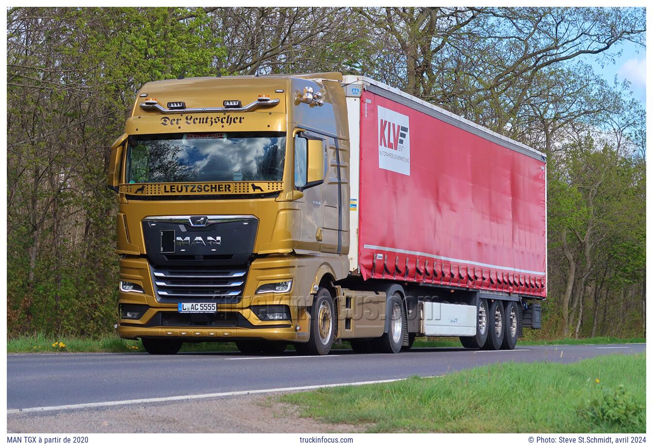 MAN TGX à partir de 2020 Photo avril 2024