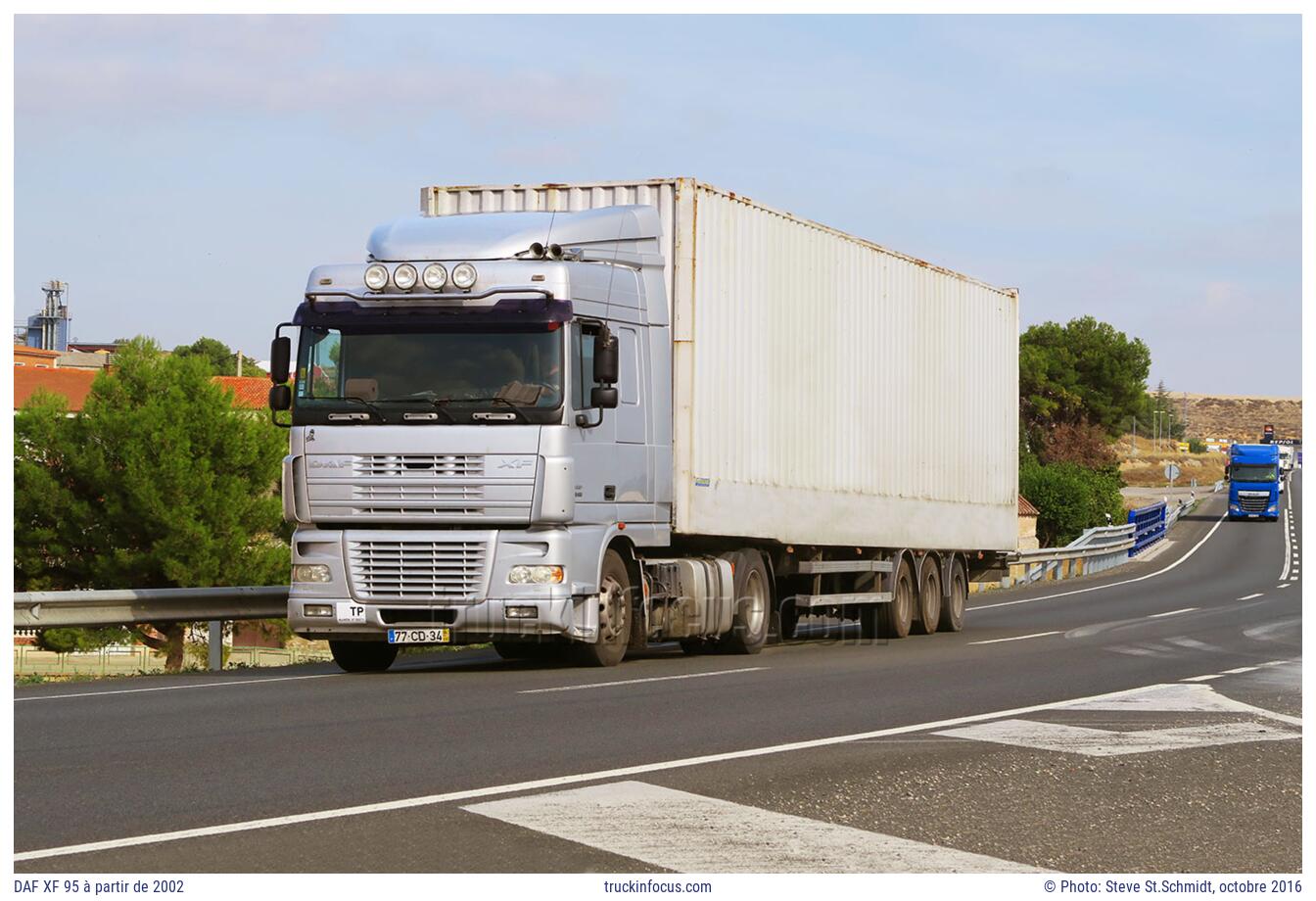 DAF XF 95 à partir de 2002 Photo octobre 2016