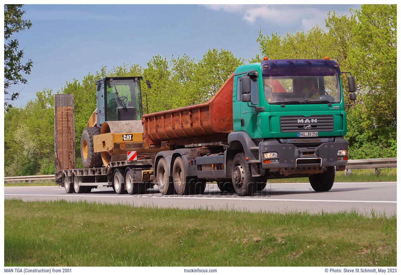 MAN TGA (Construction) from 2001 Photo May 2023