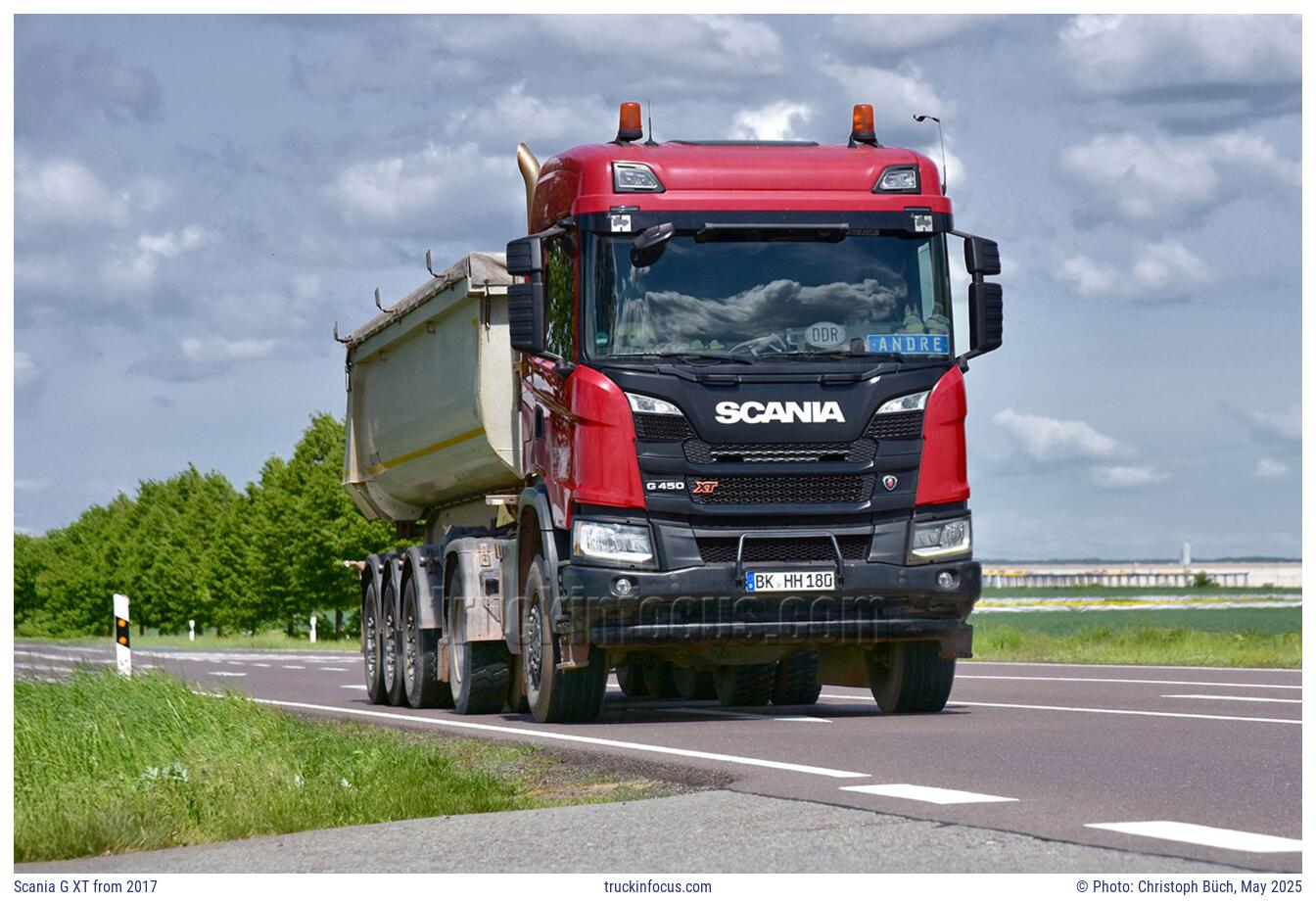Scania G XT from 2017 Photo May 2025