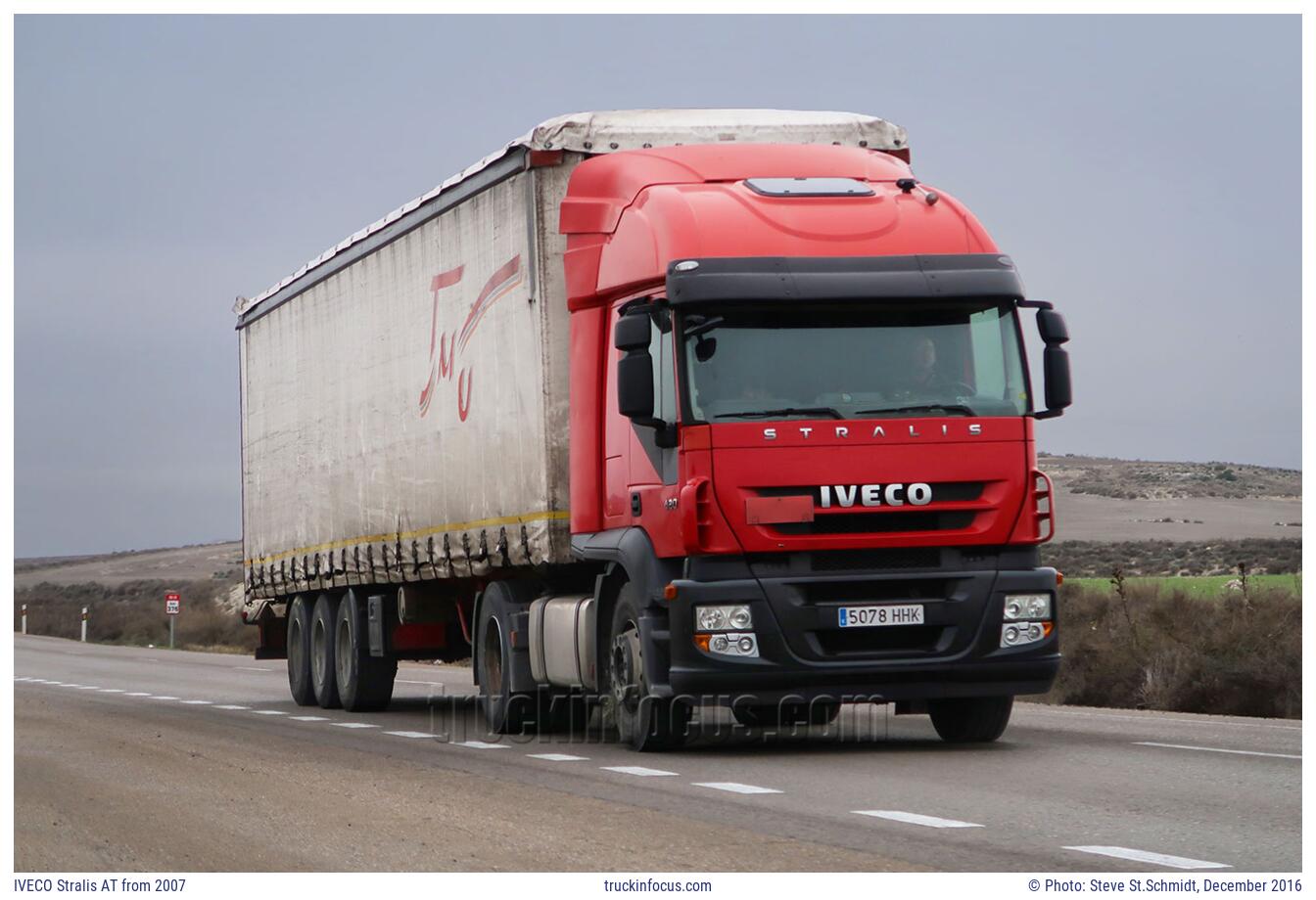 IVECO Stralis AT from 2007 Photo December 2016