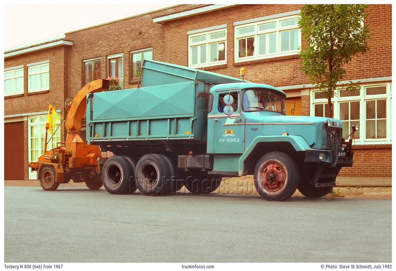 Terberg N 800 (6x6) from 1967 Photo July 1982