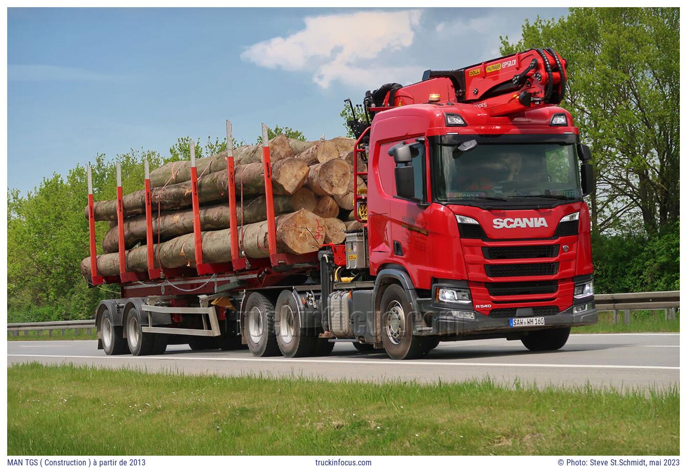 MAN TGS ( Construction ) à partir de 2013 Photo mai 2023