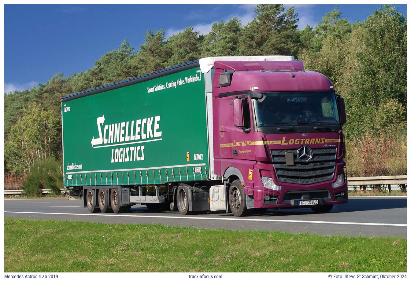 Mercedes Actros 4 ab 2019 Foto Oktober 2024