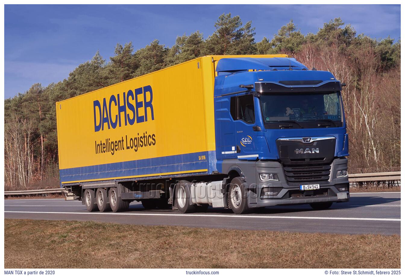 MAN TGX a partir de 2020 Foto febrero 2025